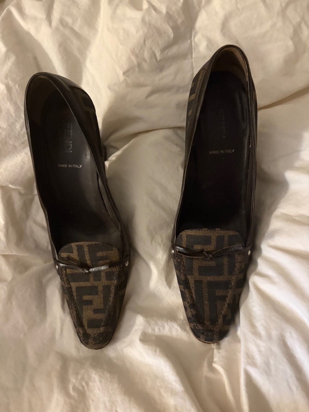 Fendi high heel shoes